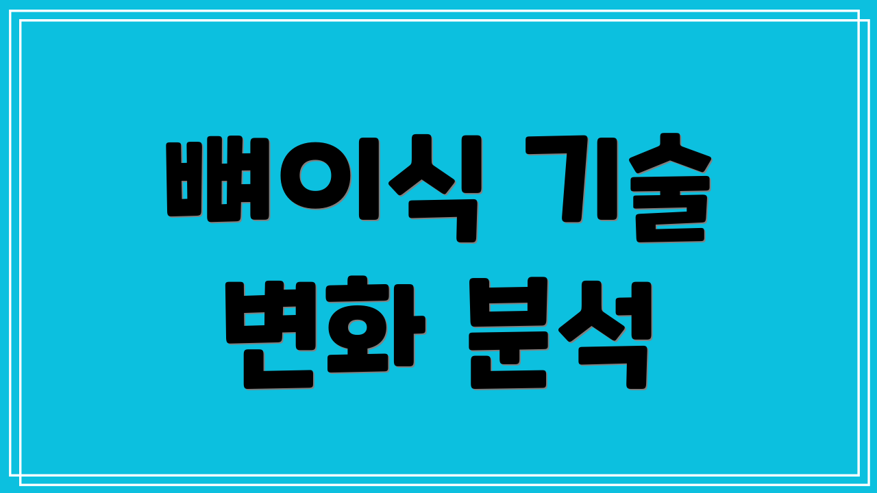 뼈이식 기술 변화 분석