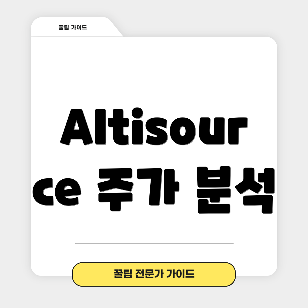 Altisource 주가 분석