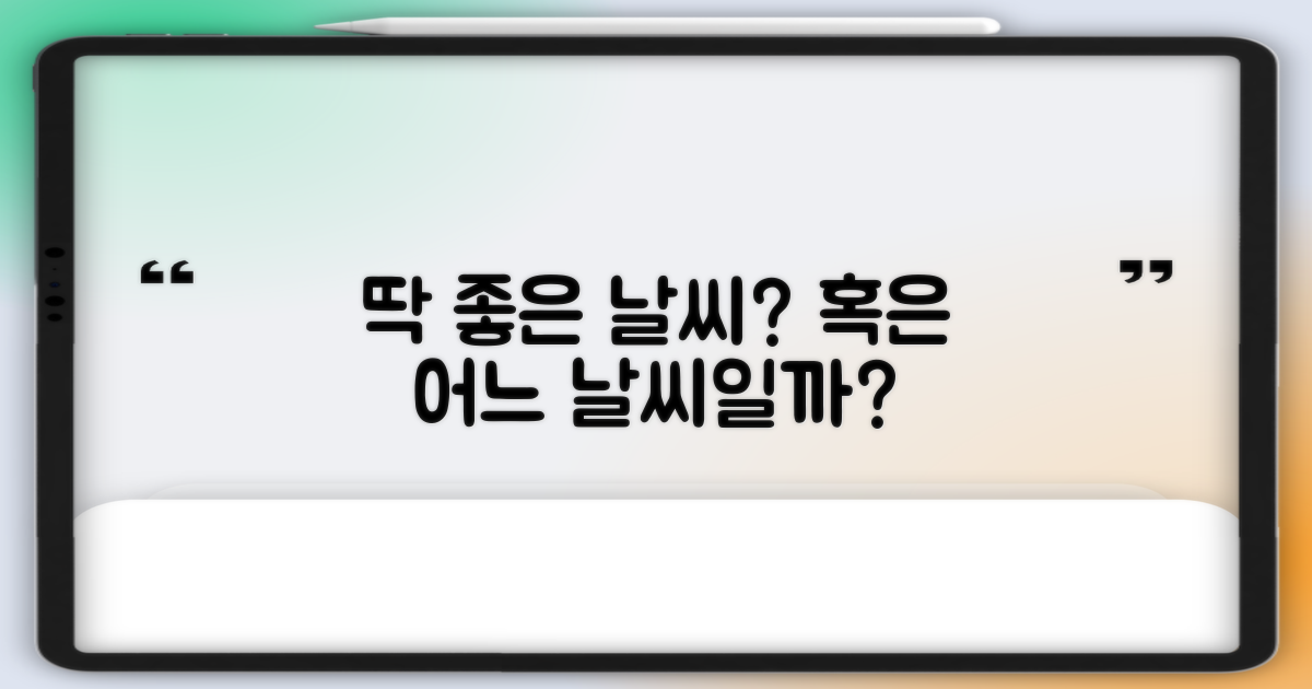 춥지도 덥지도 않은가?
